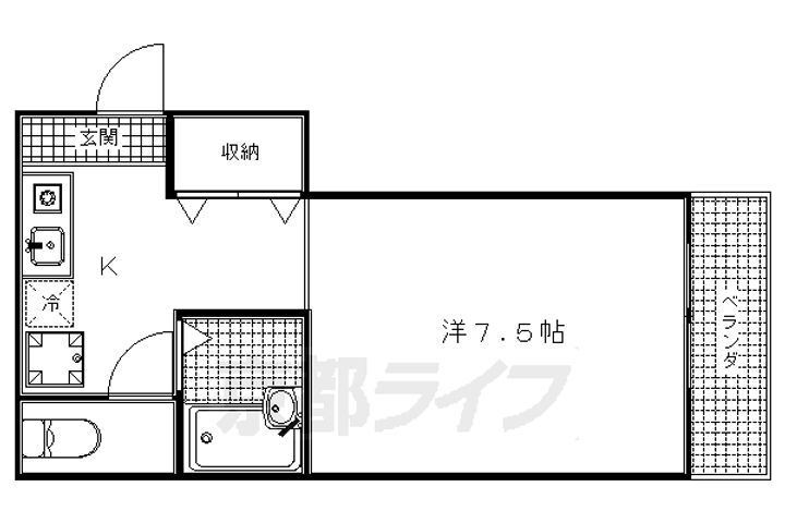 京都府京都市南区東九条中御霊町 九条駅 1K アパート 賃貸物件詳細