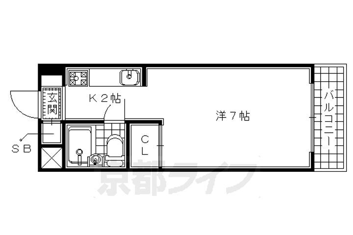 京都府宇治市大久保町 大久保駅 1K マンション 賃貸物件詳細
