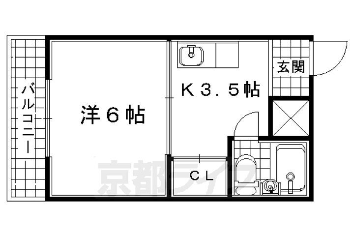 京都府宇治市大久保町 大久保駅 1K マンション 賃貸物件詳細