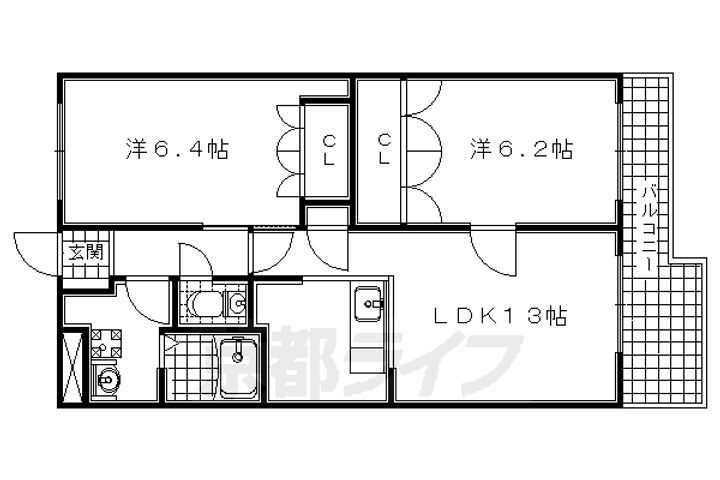 京都府木津川市山城町平尾 棚倉駅 2LDK アパート 賃貸物件詳細