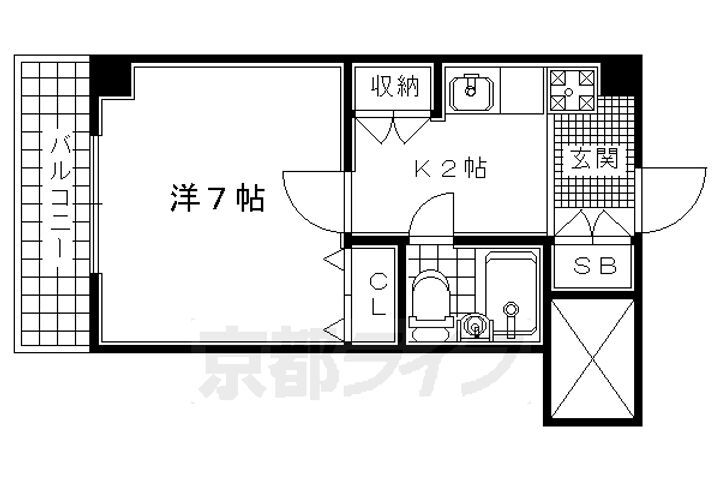 京都府京田辺市草内禅定寺 新田辺駅 1K マンション 賃貸物件詳細