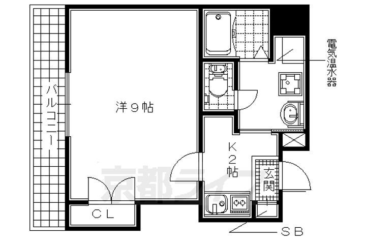 京都府宇治市宇治 宇治駅 1K マンション 賃貸物件詳細