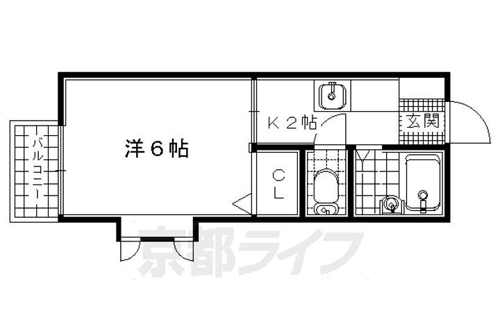 京都府京田辺市三山木南山 三山木駅 1K アパート 賃貸物件詳細