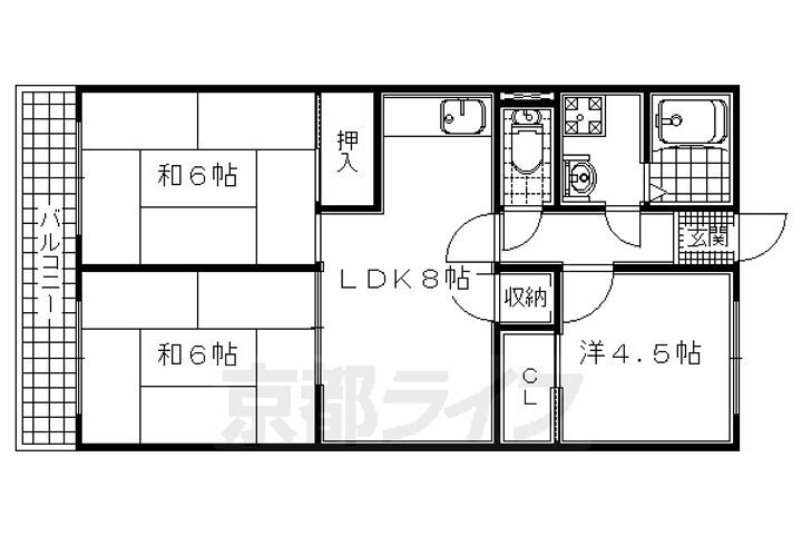 京都府八幡市八幡備前 石清水八幡宮駅 3LDK アパート 賃貸物件詳細