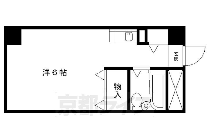 京都府京都市上京区般舟院前町 北野白梅町駅 ワンルーム マンション 賃貸物件詳細