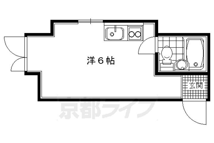 京都府京都市北区平野宮北町 北野白梅町駅 ワンルーム マンション 賃貸物件詳細