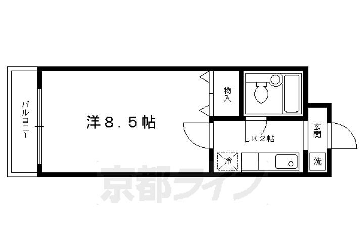京都府京都市上京区樋之口町 今出川駅 1K マンション 賃貸物件詳細