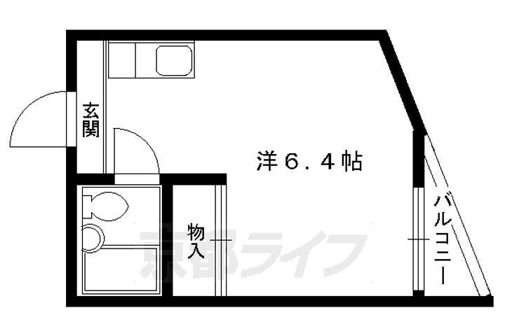 京都府京都市上京区古木町 今出川駅 1K マンション 賃貸物件詳細