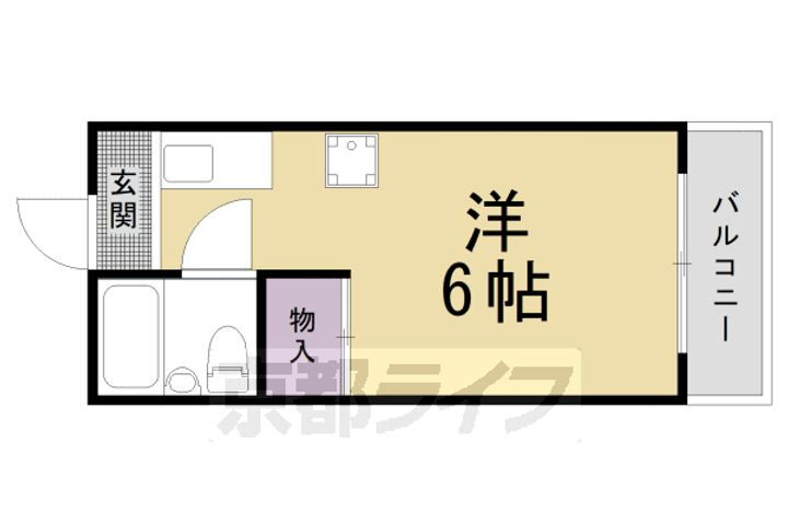 京都府京都市上京区茶屋町 丸太町駅 1K マンション 賃貸物件詳細