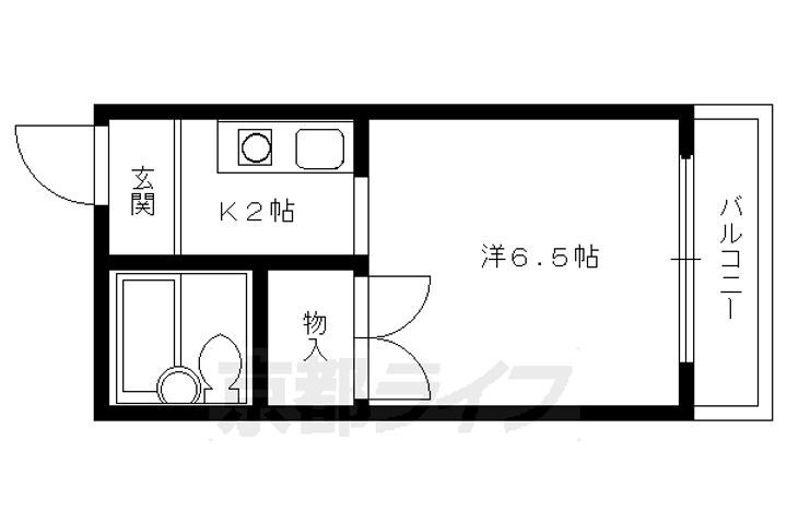 京都府京都市上京区玄蕃町 鞍馬口駅 1K マンション 賃貸物件詳細