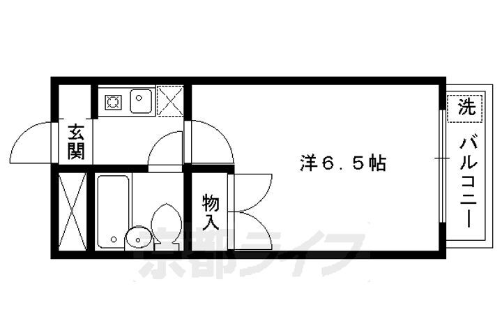 京都府京都市左京区田中玄京町 出町柳駅 1K マンション 賃貸物件詳細