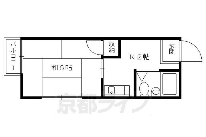 京都府京都市左京区一乗寺西水干町 茶山・京都芸術大学駅 1K マンション 賃貸物件詳細