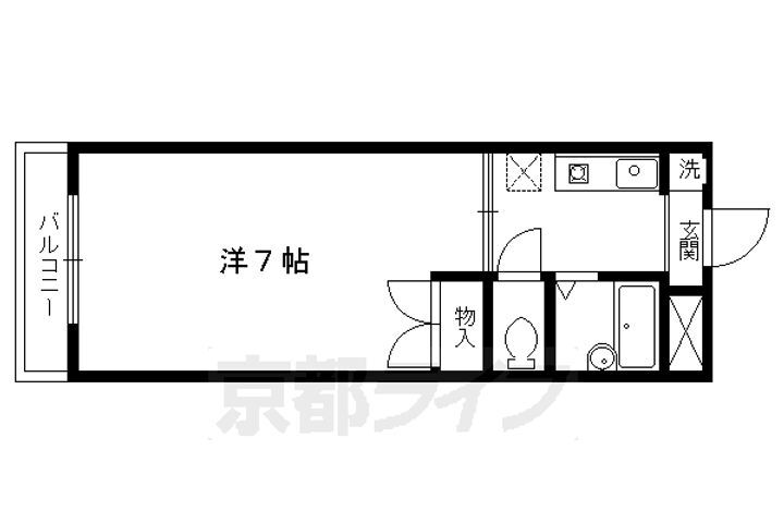 京都府京都市左京区静市市原町 二軒茶屋駅 1K マンション 賃貸物件詳細