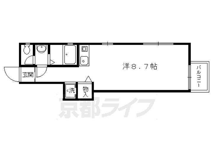 京都府京都市北区上賀茂山本町 北山駅 ワンルーム アパート 賃貸物件詳細