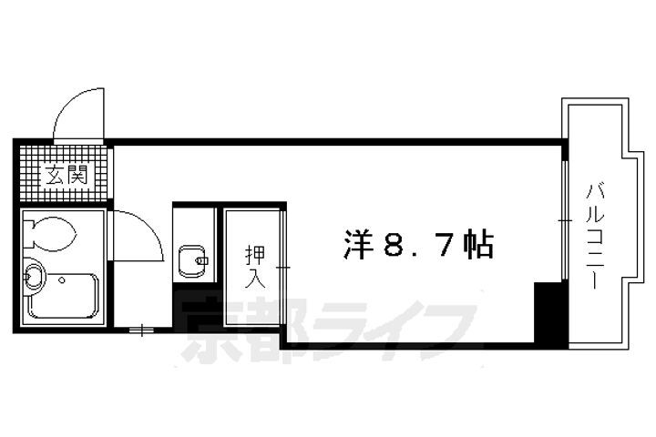 京都府京都市左京区浄土寺上馬場町 出町柳駅 1K マンション 賃貸物件詳細