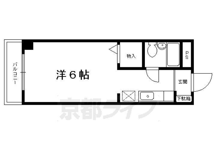 京都府京都市左京区北白川山ノ元町 茶山・京都芸術大学駅 1K マンション 賃貸物件詳細