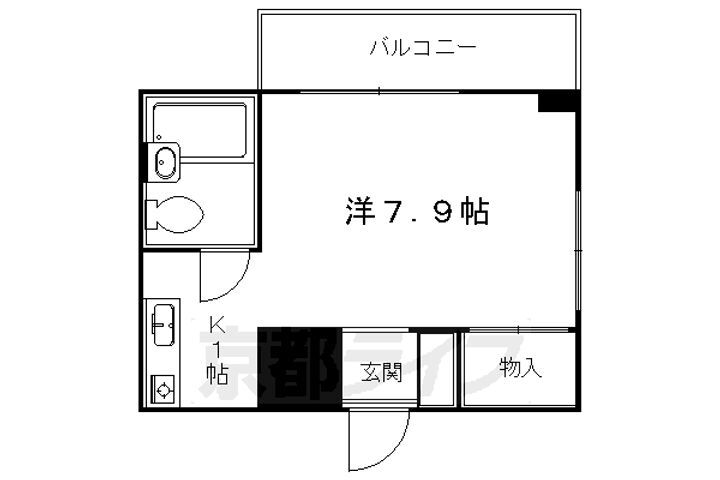 京都府京都市左京区北白川山ノ元町 茶山・京都芸術大学駅 1K マンション 賃貸物件詳細