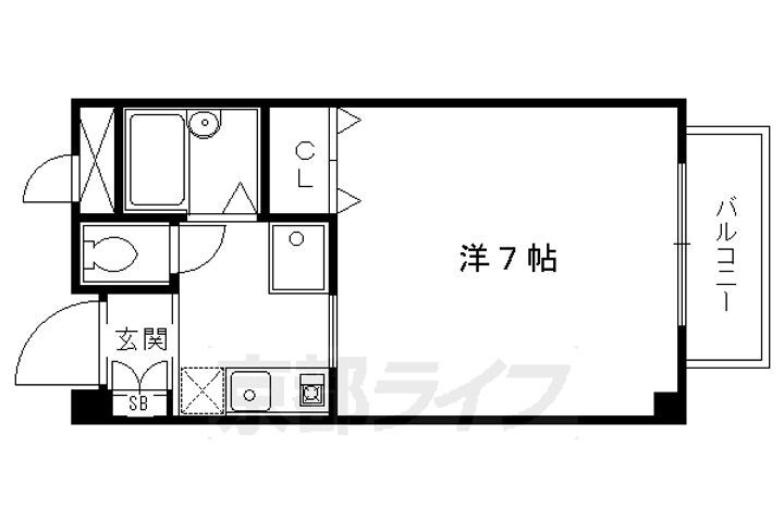 京都府京都市左京区田中飛鳥井町 出町柳駅 1K アパート 賃貸物件詳細