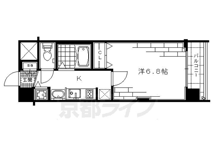 京都府京都市上京区藁屋町 丸太町駅 1K マンション 賃貸物件詳細