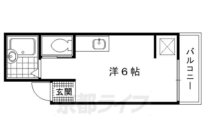 京都府京都市左京区田中上大久保町 茶山・京都芸術大学駅 ワンルーム マンション 賃貸物件詳細
