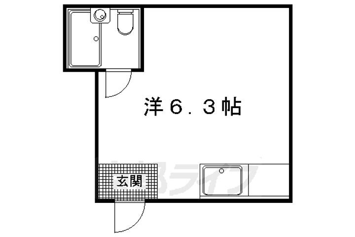 京都府京都市左京区田中上玄京町 出町柳駅 ワンルーム マンション 賃貸物件詳細