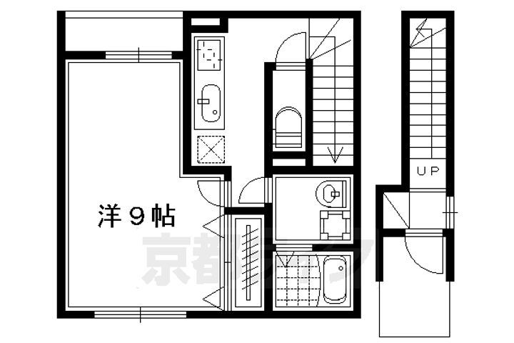 ユニフローラ 2階 1K 賃貸物件詳細