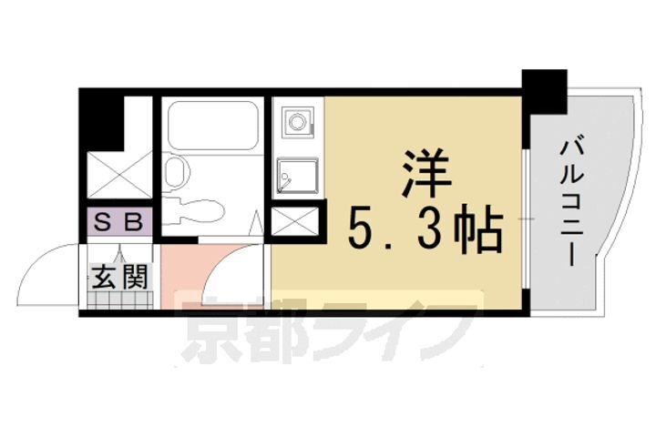 京都府京都市伏見区深草飯食町 藤森駅 1K マンション 賃貸物件詳細