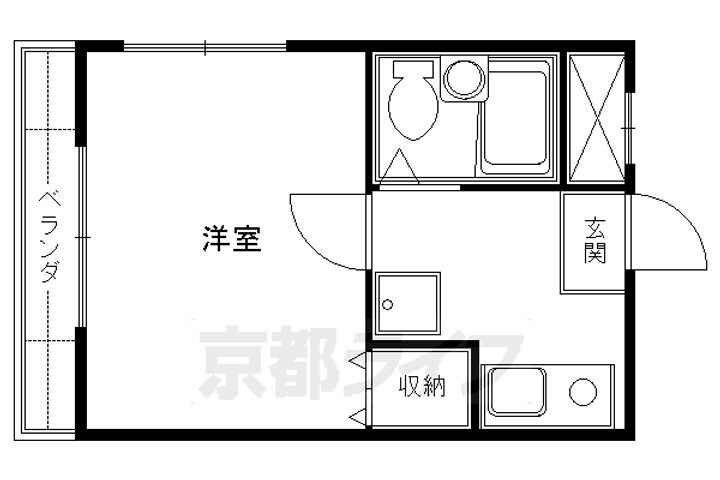 京都府京都市伏見区深草池ノ内町 藤森駅 1K アパート 賃貸物件詳細