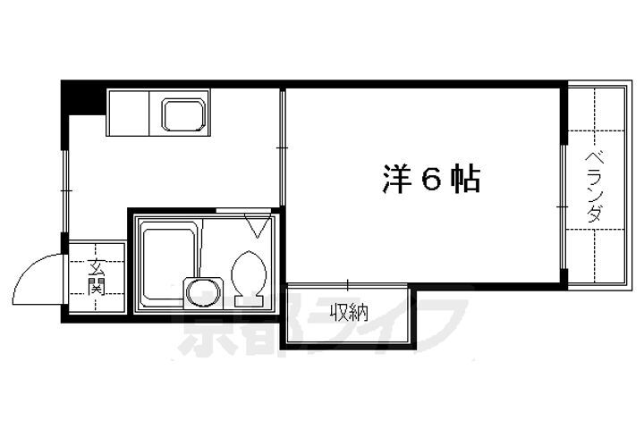 京都府京都市伏見区深草西浦町３丁目 藤森駅 1K マンション 賃貸物件詳細