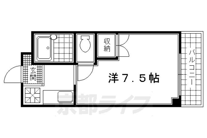 京都府京都市伏見区鳥羽町 伏見駅 1K マンション 賃貸物件詳細