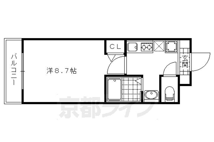 京都府京都市上京区上小川町 今出川駅 1K マンション 賃貸物件詳細