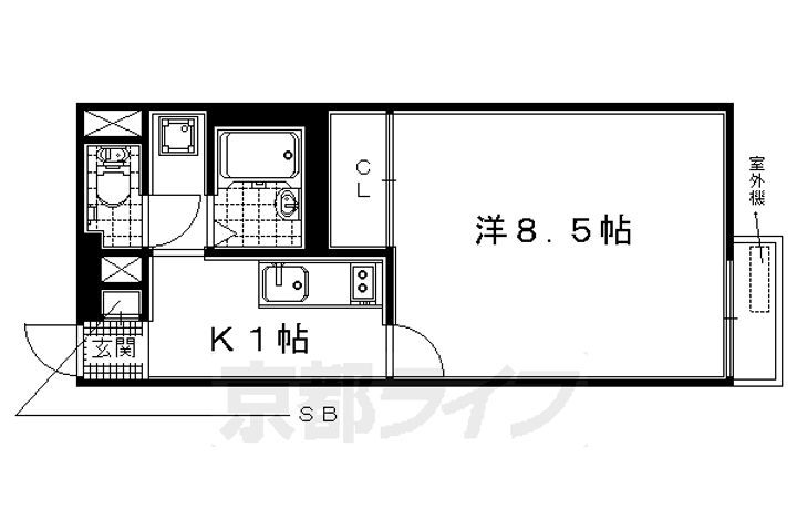 京都府京田辺市薪東沢 京田辺駅 1K アパート 賃貸物件詳細