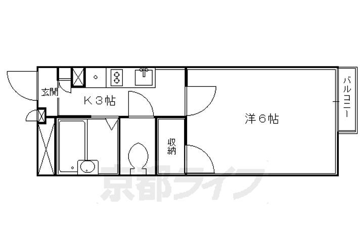 京都府京都市左京区岩倉花園町 岩倉駅 1K アパート 賃貸物件詳細