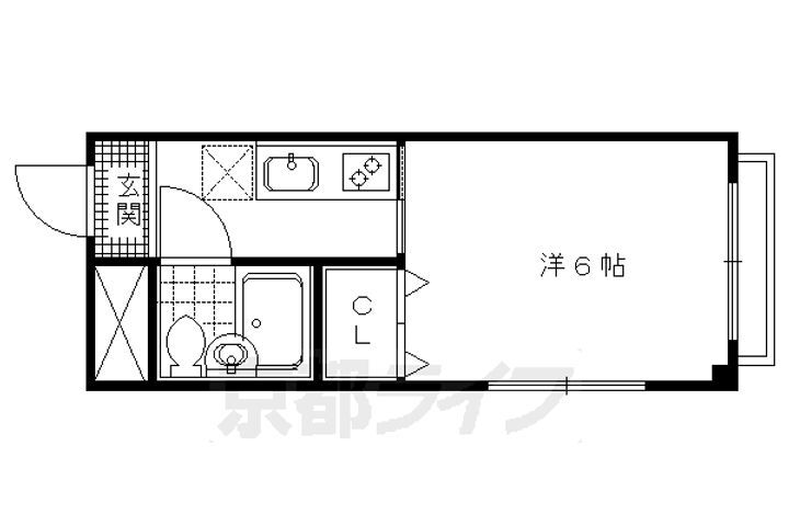 京都府京都市左京区一乗寺南大丸町 一乗寺駅 1K マンション 賃貸物件詳細