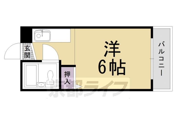 京都府京都市中京区橋西町 大宮駅 ワンルーム マンション 賃貸物件詳細