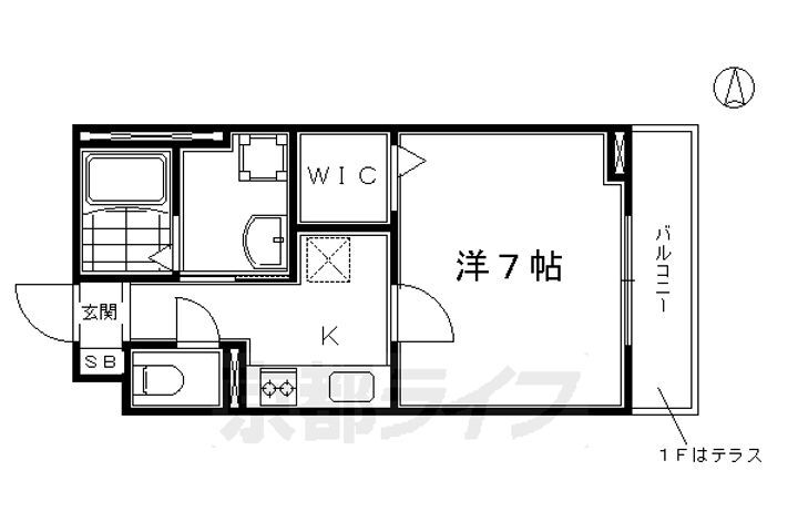 京都府京都市南区上鳥羽堀子町 上鳥羽口駅 1K マンション 賃貸物件詳細
