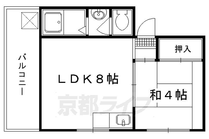 京都府京都市左京区一乗寺築田町 茶山・京都芸術大学駅 1LDK マンション 賃貸物件詳細