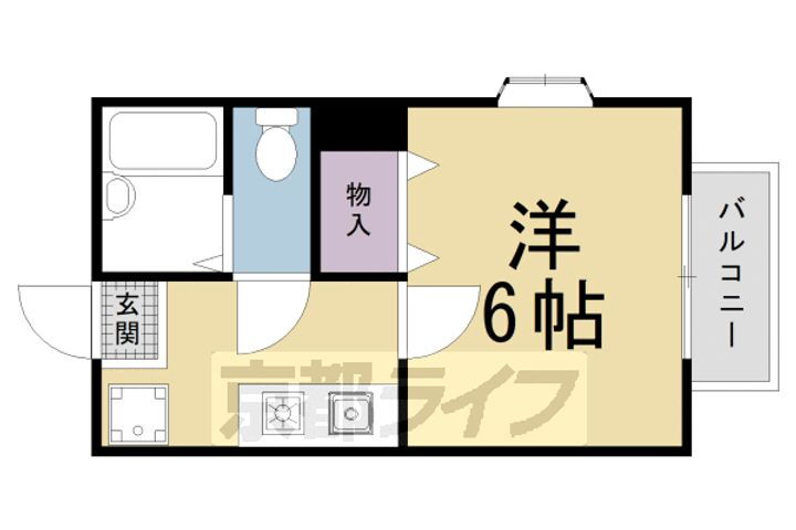 京都府京都市左京区吉田中大路町 神宮丸太町駅 1K アパート 賃貸物件詳細