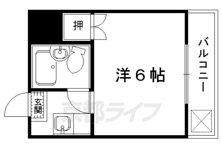 京都府京都市北区上賀茂御薗口町 北山駅 1K マンション 賃貸物件詳細