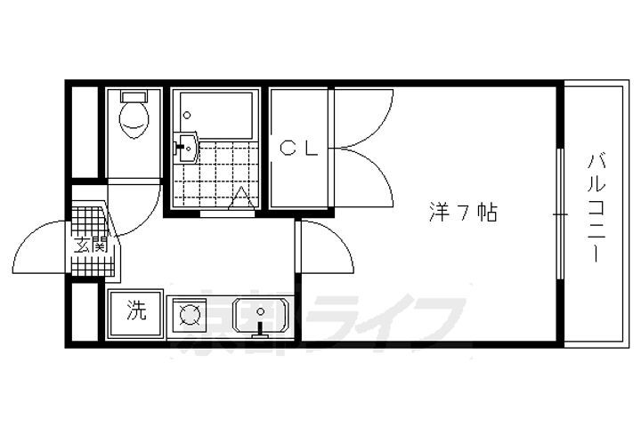 京都府京都市北区大宮玄琢北町 北大路駅 1K マンション 賃貸物件詳細