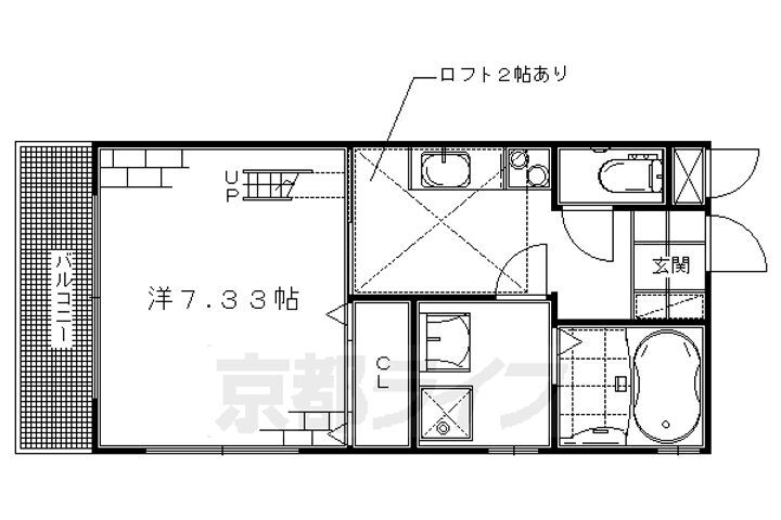 京都府京都市伏見区深草直違橋北１丁目 藤森駅 1K アパート 賃貸物件詳細
