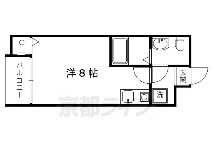 京都府京都市南区四ツ塚町 東寺駅 1K マンション 賃貸物件詳細