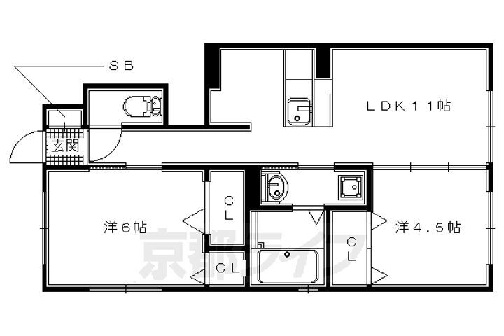 京都府木津川市木津 木津駅 2LDK アパート 賃貸物件詳細