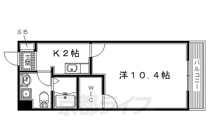 大阪府枚方市長尾家具町２丁目 長尾駅 1K マンション 賃貸物件詳細