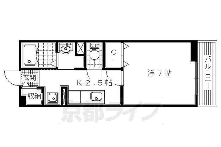 大阪府枚方市東船橋１丁目 樟葉駅 1K アパート 賃貸物件詳細