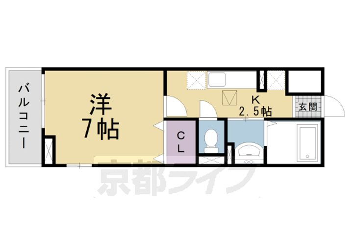 大阪府枚方市小倉町 牧野駅 1K アパート 賃貸物件詳細