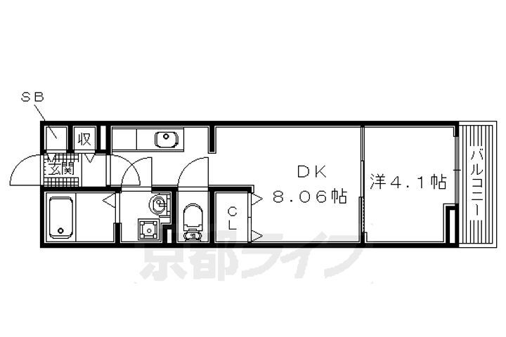 大阪府枚方市印田町 1DK アパート 賃貸物件詳細