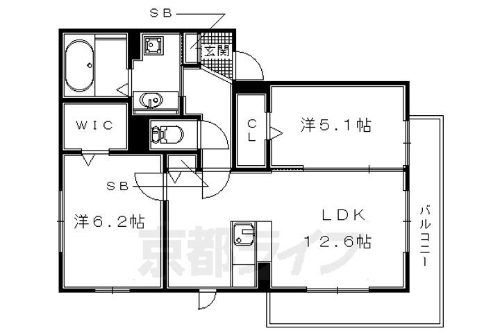 京都府城陽市平川 久津川駅 1LDK アパート 賃貸物件詳細