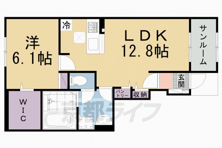 京都府木津川市木津 木津駅 1LDK アパート 賃貸物件詳細