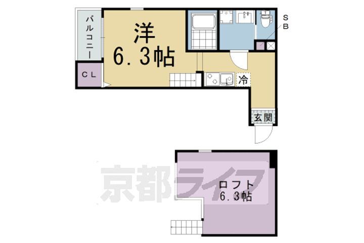 京都府京都市伏見区淀木津町 淀駅 1K アパート 賃貸物件詳細